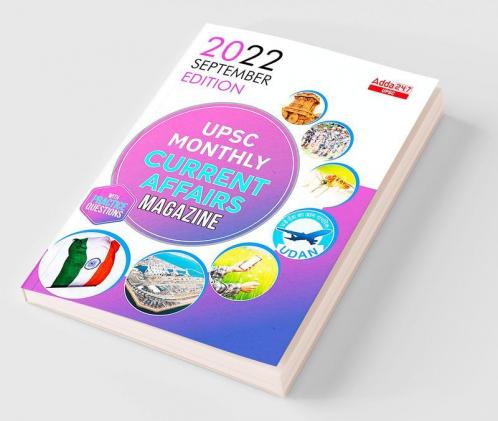 UPSC Monthly Current Affairs Magazine September 2022 (English Printed Edition) by Adda247