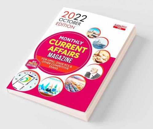 UPSC Monthly Current Affairs Magazine October 2022 (English Printed Edition) by Adda247