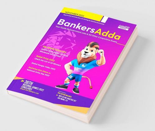 Current Affairs Magazine for Bank SSC Railways & State PSC Exams | Competition Power November 2022 English Edition by Adda247