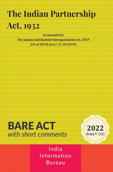 The Indian Partnership Act 1932