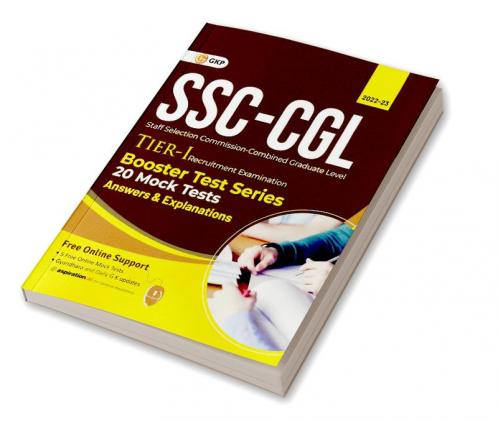 SSC 2023: CGL Tier I - Booster Test Series - 20 Mock Tests ( Answers & Explanations)