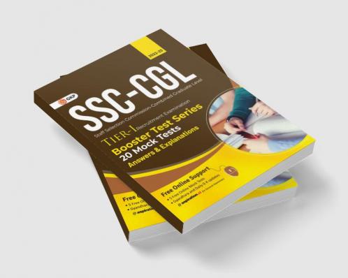 SSC 2023: CGL Tier I - Booster Test Series - 20 Mock Tests ( Answers & Explanations)