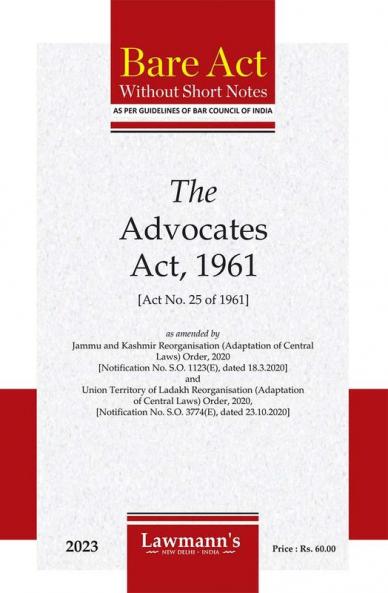 The Advocate Act1961