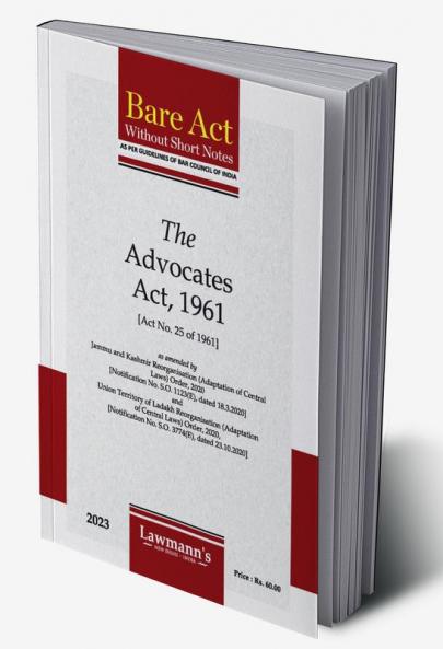 The Advocate Act1961
