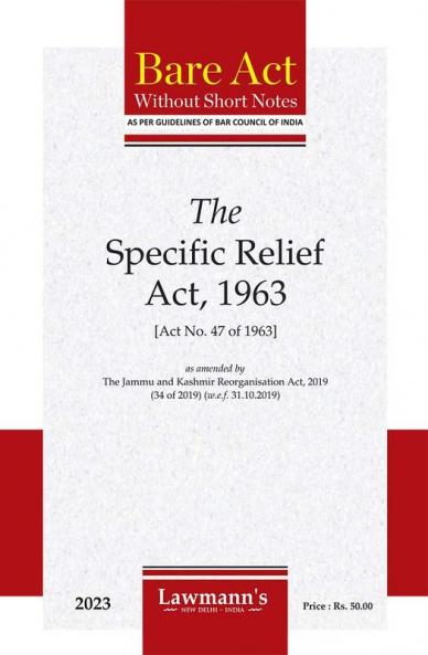 The Specific Relief Act1963