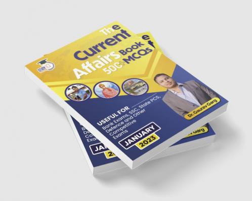 500+ MCQ's Current Affairs Book January 2023 By Dr. Gaurav Garg (English Edition)
