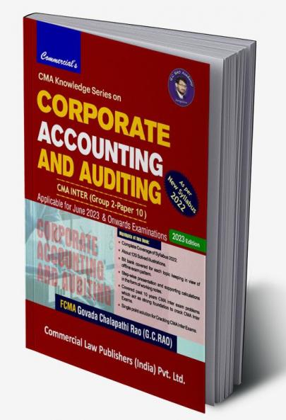 Corporate Accounting and Auditing (CMA Inter  G -2 Paper- 10)
