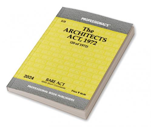 ARCHITECTS ACT 1972