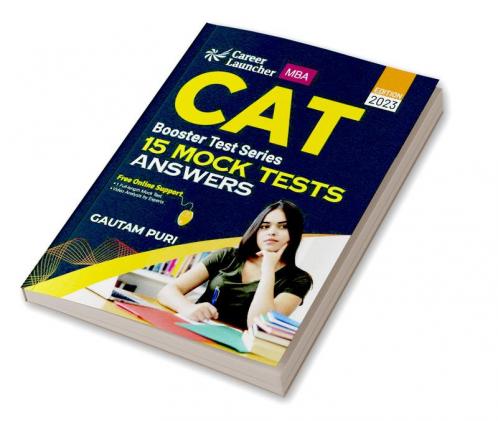 CAT 2023 : Booster Test Series - 15 Mock Tests (Answer) by GKP