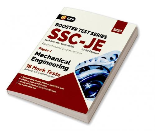 SSC: Booster Test Series - JE Paper I - Mechanical Engineering - 15 Mock Tests Answers