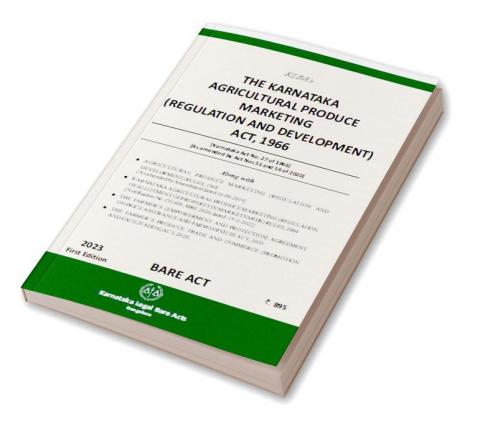 The Karnataka Agricultural Produce Marketing (Regulation and Development)Act1966(English)