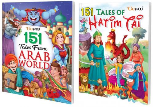 151 Tales from Arab World and 151 Tales of Hatim Tai Having fun with stories a Combo of 2 Books By Gowoo