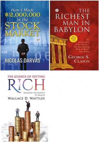 How I Made $2000000 in the Stock Market + The Richest Man in Babylon + The Science of Getting Rich (Hardback)