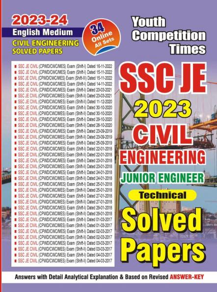2023-24 SSC JE Civil Engineering Solved Papers