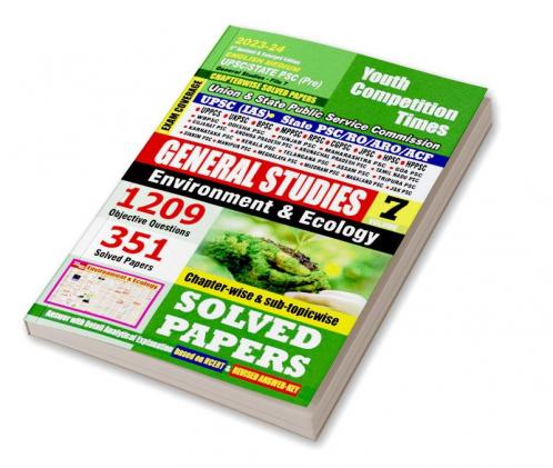 2023-24 State PSC (Pre) General Studies Vol.7 Environment & Ecology Solved Papers