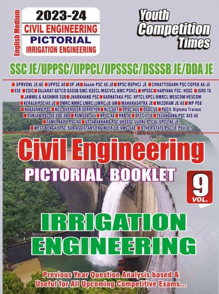 2023-24 SSC JE/UPPCL/UPPSC AE Irrigation Engineering Pictorial Booklet Vol.-9