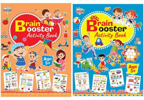 My First Learning: Brain Booster Activity Set of 2 books (3+ years old)