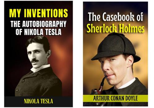 Masterminds of Ingenuity: Sherlock Holmes and Nikola Tesla's Autobiography | Set of 2 Collection Adventure Fiction and Business Biography for Growth: Wealth: Success: Happiness Books by Arthur Conan Doyle; Nikola Tesla