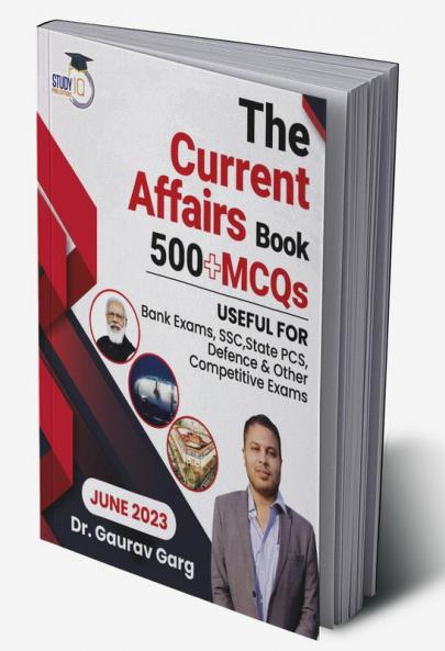 500+ MCQ's Current Affairs Book June 2023 By Dr. Gaurav Garg (English Edition)