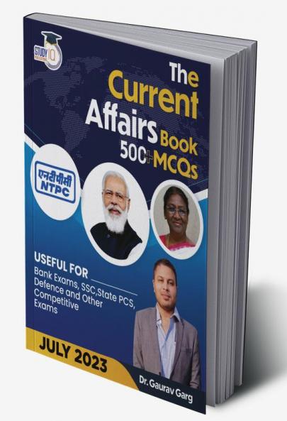 500+ MCQ's Current Affairs Book July 2023 By Dr. Gaurav Garg (English Edition)