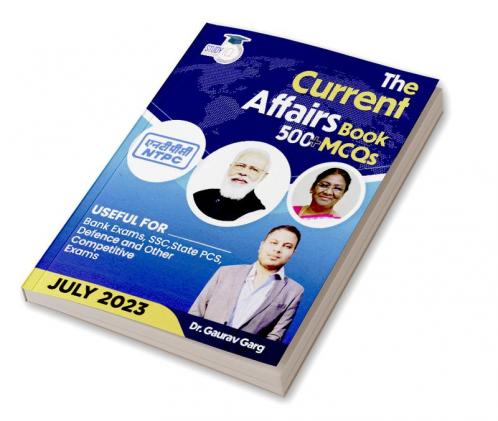 500+ MCQ's Current Affairs Book July 2023 By Dr. Gaurav Garg (English Edition)