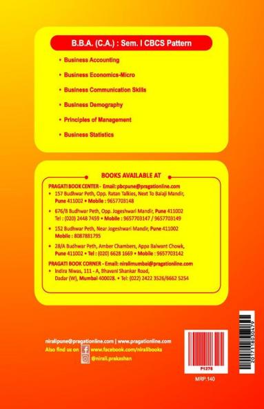 BUSINESS STATISTICS