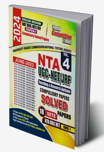 2023-24 NTA UGC-NET/JRF Teaching & Research Aptitude Solved Papers Vol.04