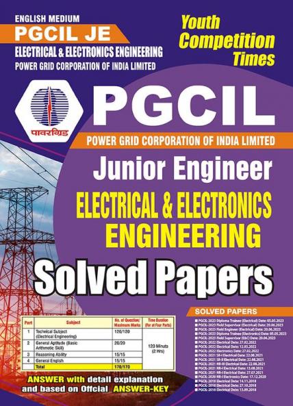 2023-24 PGCIL JE Electrical & Electronics Engineering Solved Papers