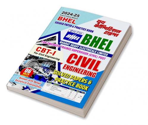 2024-25 BHEL Civil Engineering Solved Papers & Practice Book