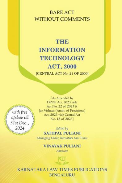 The Information Technology Act2000 - Bare Acts without comments