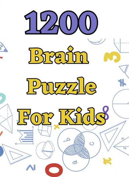 1200 Brain Puzzle For Kids