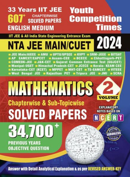 2024-25 NTA JEE MAIN/CUET Mathematics Solved Papers Vol.02