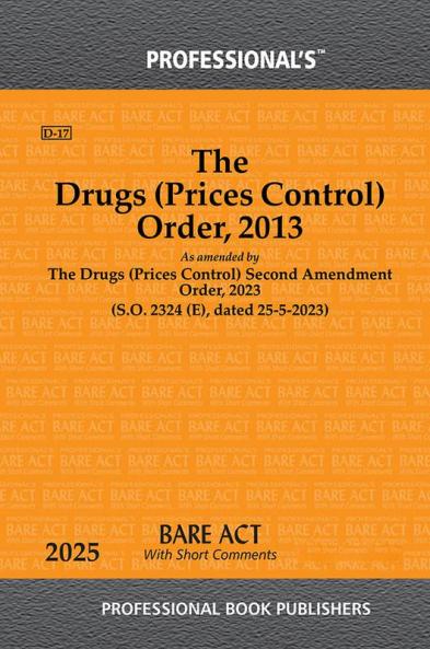 The Drugs (Prices Control) Order 2013