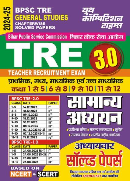 2024-25 BPSC Teacher General Studies Solved Papers
