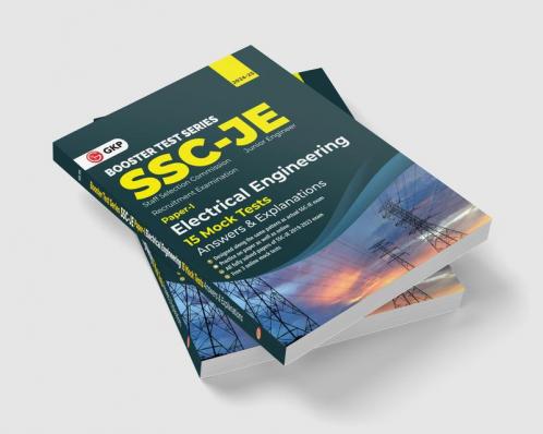 GKP SSC 2024 : Booster Test Series - JE Paper I -  Electrical Engineering - 15 Mock Tests (includes 2019-2023 papers) - Answer