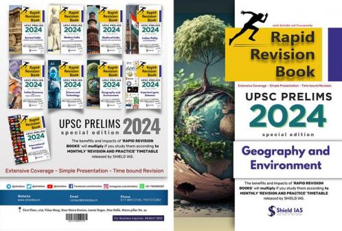 RAPID REVISION BOOK (GEOGRAPHY and ENVIRONMENT) UPSC Prelims 2024
