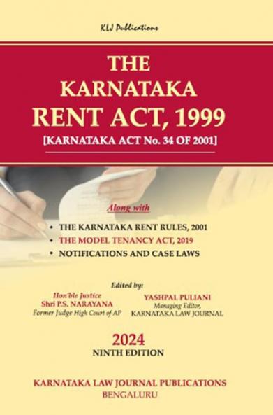 KLJ's THE KARNATAKA RENT ACT 1999 (2024 Edition)