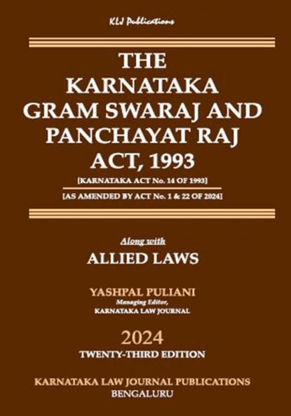 KLJ's The Karnataka Gram Swaraj and Panchayat Raj Act 1993 (2024 Edition)