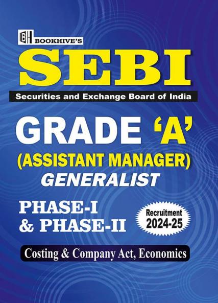 Generalist Costing and Company Act,Economics Act 2024-2025- SEBI Grade A Assistant Manager