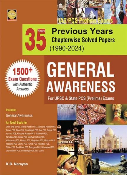 35+ Years IAS/PCS General Awareness Chapterwise Solved Papers