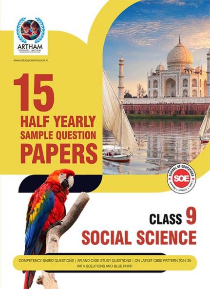 Social Science Class 09 Half Yearly Sample Papers for  with Solutions Set of 15