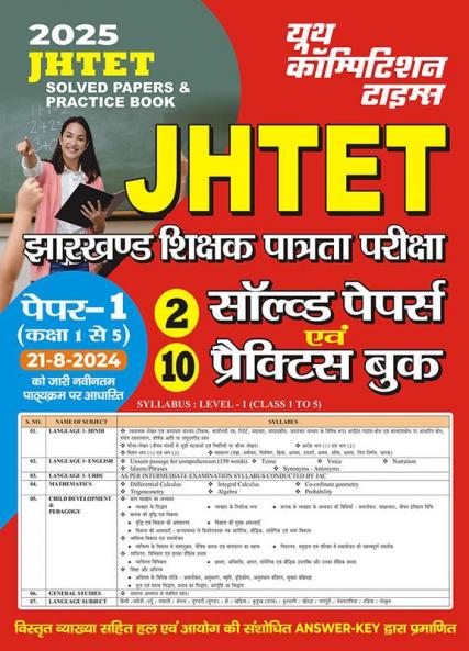 2024-25 JHTET Solved Papers and Practice book 272 495.