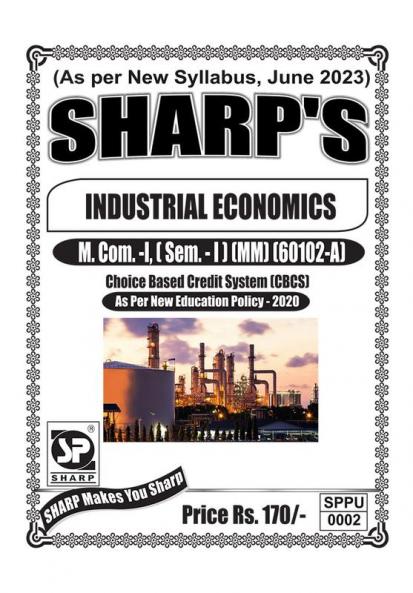 Industrial Economics First Year M.ComSem-I-English