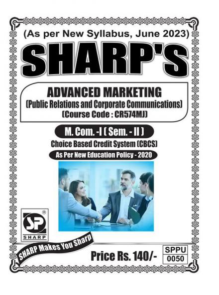 Public Relations and Corporate CommunicationsFirst Year M.ComSem-II-English