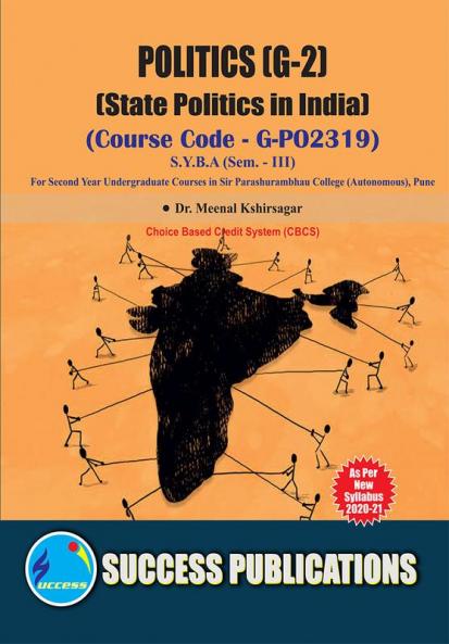 State Politics in India (G-2)(S.Y.B.AS.P. CollegeSem.-III)