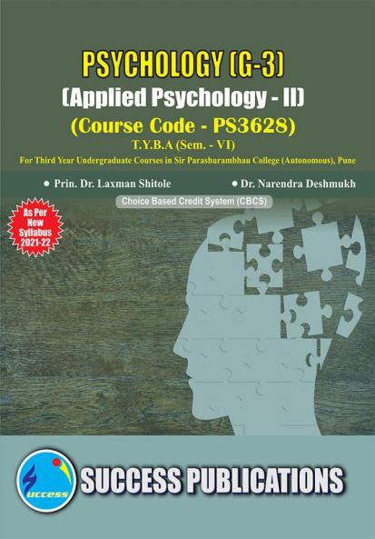 Applied Psychology - III (G-3)(T.Y.B.AS.P. CollegeSem.-VI)