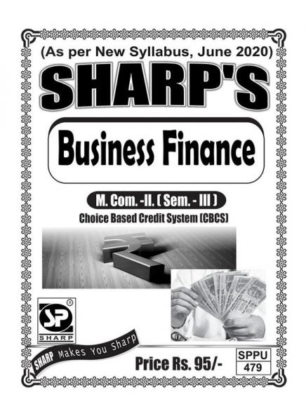 Notes On-Business Finance M.Com. - II Sem. - III -English