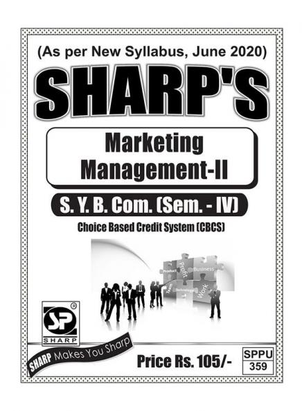 Notes On-Marketing Management - II(S.Y.B.Com.) (Sem. - IV)