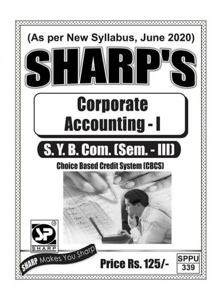 Notes On-Corporate Accounting - I(S.Y.B.Com.) (Sem. - III)