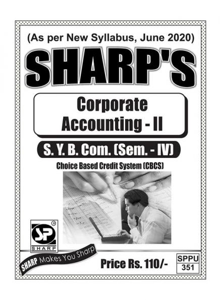 Notes On-Corporate Accounting - II(S.Y.B.Com.) (Sem. - IV)